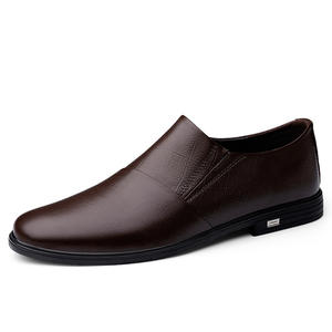 Zapatos de Vestir de Alta Calidad para Hombre, de Cuero Suave de Lujo, con Cordones, Punta Cuadrada, Transpirables, Antideslizantes y Ligeros, Tallas 37-45 - Product Image 4