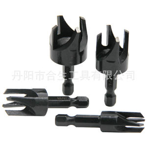 Juego de brocas perforadoras Mr Drill de 4 piezas con vástago hexagonal imperial de 1/4, 3/8, 1/2, 5/8 para trabajar la madera, abridor de agujeros y escariador - Product Image 3