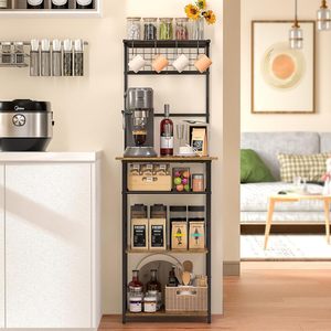 <b>Kitchen</b> Hook <b>Rack</b> Wall Mounted Iron Multi Functional Utensil <b>Storage</b> For <b>Kitchen</b> Spice Organizer - Product Image 2