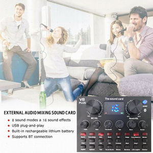 Carte son professionnelle GAX-V8 PLUS en gros, carte son externe pour téléphone portable pour diffusion en direct - Product Image 6