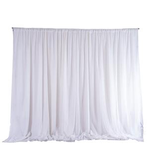 ارتفاع قابل للتعديل محمول خلفية ستارة الأنابيب أو مجموعة مقسم الغرفة 8 قدم إلى 20 قدم عالية × 10 قدم إلى 18 قدم لأحداث حفلات الزفاف - Product Image 6