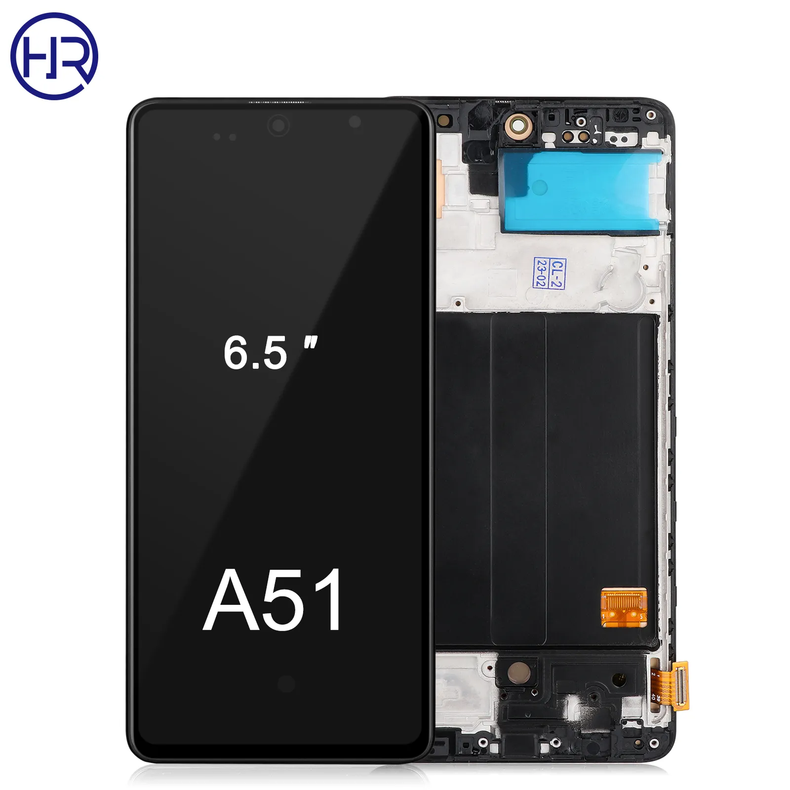 Samsung A51 dokunmatik Lcd ekran ekran Samsung için yedek Galaxy A51 için orijinal boyutu OLED malzeme cep telefonu ekran