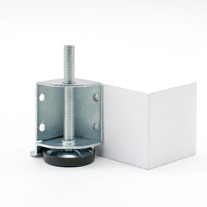 רגלי רהיטים מתכווננות לגובה, מפלסטיק עבה נגד החלקה, בגודל OEM, לשולחן, שולחן עבודה, ארון מטבח - Product Image 6