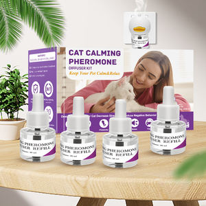 Beruhigende Produkte für Haustiere 48 ml Private Label und Formel Katzen-Beruhigungs-Diffusor Nachfüllung Reduziert Angst, Kratzen, Spritzen und Verstecken - Product Image 3