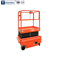 Plateforme élévatrice électrique ultra-compacte de haute qualité 4m 240kg pour l'entretien des supermarchés, service personnalisé