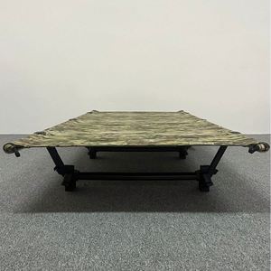 Outdoor Camping Widened Portable Lightweight 80*200*37Cm Adjustable Height Aluminum Alloy Camp <b>Cot</b> Single <b>Foldable</b> Bed - Product Image 6