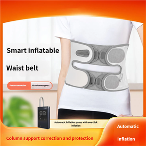 Ceinture de soutien lombaire à traction d'air, nouvelle génération, en tissu respirant en coton, à faible température, pour la colonne vertébrale et la taille - Product Image 4