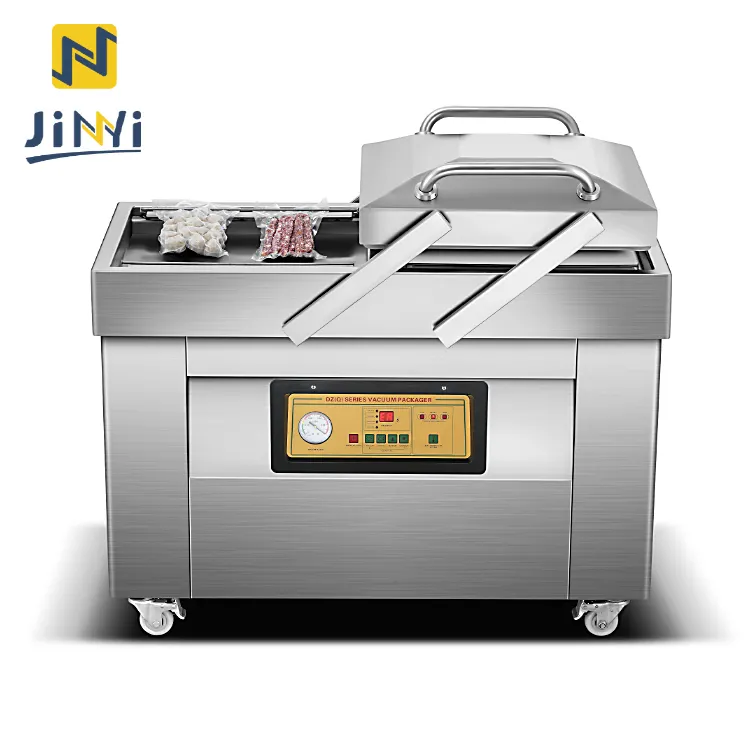 JINYI DZ-600/2SB ticari TATLI MISIR vakum paketleme makinesi dondurulmuş sebze paketleme makinesi
