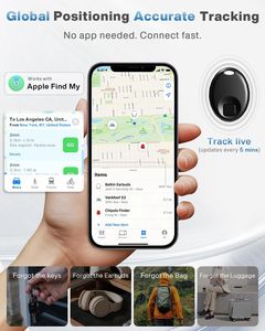Localizzatore Intelligente Anti-smarrimento: Traccia Senza Sforzo Tutti i Tipi di Oggetti Personali; Compatibile con l'App "Trova il mio dispositivo" di <span class=keywords><strong>Apple</strong></span> (Solo iOS) - Product Image 3