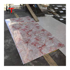 Longtemps usine approvisionnement direct salle de bain panneaux muraux en plastique acrylique feuille transparente feuilles de <span class=keywords><strong>polygranit</strong></span> marbre - Product Image 2