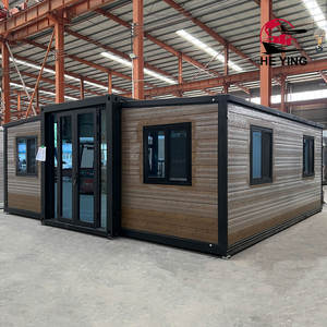 20ft 40ft Luxus-Fertigvilla Erweiterbares Tragbares Haus mit 3 Schlafzimmern Vorgefertigtes Containerhaus - Product Image 6