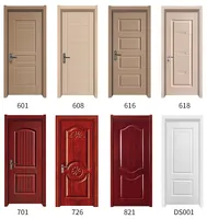 Yingkang-puerta impermeable de PVC, melamina, ABS, interno, WPC, para dormitorio