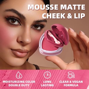 Prodotto Molto Richiesto in Stock: Blush in <span class=keywords><strong>Crema</strong></span> 2 in 1 per Labbra e Guance, Impermeabile, Lunga Durata, Effetto Leggero, Finitura Opaca - Product Image 3