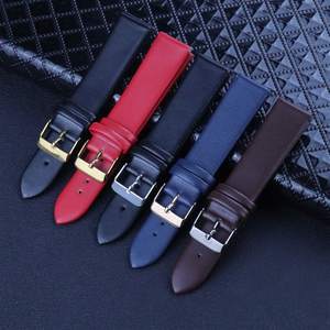 Correa de Reloj de 8mm 10mm-20mm 22mm 24mm para Relojes <span class=keywords><strong>Lola</strong></span> Rose para Mujer, Correa de Cuero Genuino para Reloj Pequeño, Hebilla Dorada Rosa, Verde - Product Image 6