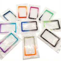 Protège-cartes de crédit en TPU à paillettes multicolores, 35pt, sans fermeture, antichoc