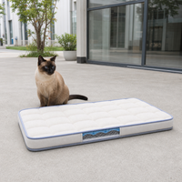Matelas rafraîchissant en silicone pour chat, directement de l'usine, avec matelassage floral, idéal pour l'hiver, le jardin, le patio et la véranda