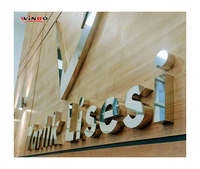 Letrero Comercial con Logotipo para Oficina, Interior/Exterior, Retroiluminado, Iluminado, Letrero Empresarial, Logotipo de Pared, Letras de Canal LED 3D