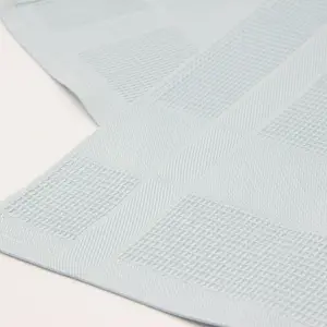 Custom Logo Waffle Cleaning Cloth Tea Towel Microfiber Wholesale Kitchen Towel Set
