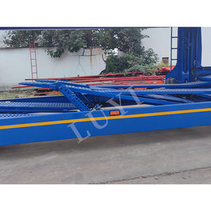 LUYI 8 <span class=keywords><strong>places</strong></span> Européenne Voiture Transport Remorque Double Plancher BPW <span class=keywords><strong>2</strong></span> Essieux Acier Transporteur Semi Remorque à <span class=keywords><strong>vendre</strong></span> - Product Image 6