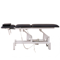 Table de traitement électrique portable à 2 moteurs, 2 sections, moderne, pour physiothérapie, orthopédie, traction lombaire/cervicale, salon, école