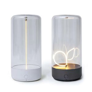 Lumière magnétique mini ambiance de bureau Lumière Barre de charge veilleuse Pratique camping cadeau créatif lumière de jauge - Product Image 1