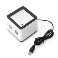 Escáner de Pago con Lector de Códigos de Barras QR 2D SG para Supermercados, Tiendas y Comercios - R42 Omnidireccional Fijo con 1 Año de Garantía USB/Cableado en Stock