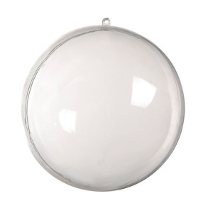 <span class=keywords><strong>Bolas</strong></span> de Adorno Rellenables de Plástico Transparente de Varios Tamaños para Decoración de Navidad, Bodas y Fiestas - Product Image 2