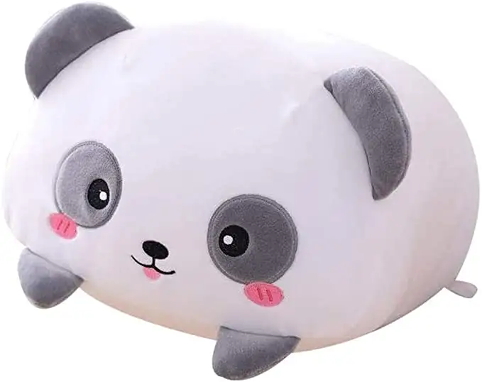 8inch Amazon Hot Selling Baby Pillow toys soft panda plush For Children Sleeping Mate Stuffed Plush Animal Toys