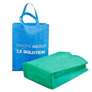 Customized Reusable Fabric Nonwoven Grocery Shopping <b>Bags</b> Gold Gift <b>Bags</b> Non Woven Shopping <b>Tote</b> <b>Bags</b> With Custom Printed Logo - Product Image 2