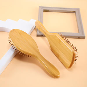 แปรงนวดหนังศีรษะแบบสั่นสะเทือน Kysiea ทำจากไม้ไผ่ ขนาด 20 ซม. สำหรับใช้ในครัวเรือนทั่วไป - Product Image 5