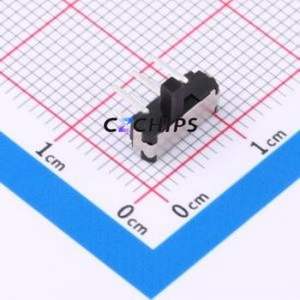 MSK-22D18G4 051 Slide Switch DIP Switch Double Pole Double Throw Rectangle Pin Header PC Pin Right Angle Insert - Product Image 1