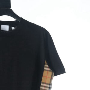 Camiseta de Verano Burberry de Lujo, Informal, 100% Algodón, Diseño a Cuadros, Estilo Vintage, de Manga Corta para Hombre - Product Image 5