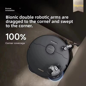 เครื่องดูดฝุ่นหุ่นยนต์ Dreame X50 Pro แรงดูดสูง 25000Pa ข้ามสิ่งกีดขวางได้ 8 ซม. พร้อมระบบทำความสะอาดอัตโนมัติ ระบบจ่ายน้ำอัตโนมัติ - Product Image 4