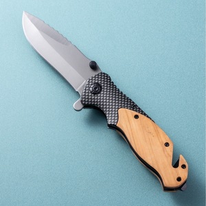 Navaja Plegable X50 para Dropshipping en Shopify, Mango de Madera de Olivo, para Camping y Supervivencia, Alta Dureza 58HRC, Estilo Suizo, Multiherramienta - Product Image 2