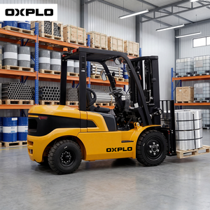 משלוח חינם מלגזה דיזל 3 טון 3.5 טון 4 טון 5 טון מחיר זול מלגזת שטח קשה יצרן תקן EPA Eur5 - Product Image 2