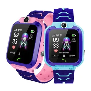 Smartwatch Baby 2G SIM Card Clock Call Location Tracker watch Q12 Waterproof Kids Smart Watch SOS Antil-lost