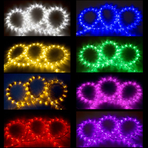 TSINYE-Guirlande Lumineuse <span class=keywords><strong>LED</strong></span> Étanche Rose, pour Noël, Vacances, Extérieur, Décoration de Centre Commercial - Product Image 3