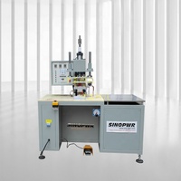 Machine de scellage haute fréquence pour profilés PVC et bâches en tissu, machine de gaufrage de logos en TPU et PVC