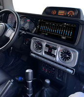 Dual-Screen 24,6 Zoll Android Auto Autoradio + Digitales Kombiinstrument für Toyota Land Cruiser FJ 2007-2017 Carplay Auto