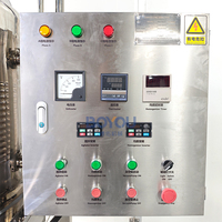 Homogénéisateur sous vide en acier inoxydable, machine à fabriquer des crèmes cosmétiques, lotion, mélangeur émulsifiant, réservoir avec agitateur