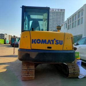 Mini-excavatrice Komatsu PC56 de 5,6 tonnes, peu utilisée, fiable pour la construction et l'aménagement paysager, équipement Komatsu d'occasion - Product Image 4