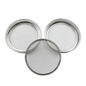 Kit <span class=keywords><strong>de</strong></span> cultivo <span class=keywords><strong>de</strong></span> acero inoxidable 304, 86 y 70mm, tapa <span class=keywords><strong>de</strong></span> tarro <span class=keywords><strong>de</strong></span> brotes <span class=keywords><strong>de</strong></span> albañilería, bandeja microverde para germinación <span class=keywords><strong>de</strong></span> <span class=keywords><strong>semillas</strong></span> <span class=keywords><strong>de</strong></span> brócol y trigo - Product Image 3