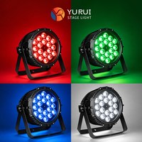 Projecteur PAR étanche 180W avec 18 LED 10W (4-en-1 RGBW) pour scène, église, DJ, événements, bars