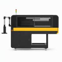Imprimante numérique hybride industrielle avec tête d'impression Ricoh G5 24 couleurs, haute performance pour l'impression textile de t-shirts à grande vitesse