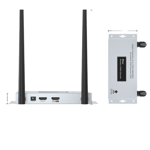 Wireless Transmitter and Receiver 1080p@60hz 200m Wifi Wireless HDMI Extender With IR