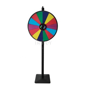 24s personalizza fortune carnival award table lucky draw spin prize <span class=keywords><strong>the</strong></span> wheel arcade games con supporto - Product Image 5