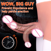 SXXY Dildo réaliste de 15 cm avec harnais, culotte creuse pour hommes et femmes, jouet sexuel portable pour la masturbation