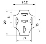 Meishuo <span class=keywords><strong>MSA</strong></span> 5 pines Relé de coche y motocicleta 5 cables para piezas de plástico para arnés de cables de enchufe de relé - Product Image 5