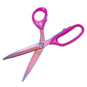 Titanium Plated Tailor <b>Scissors</b> Rose Color Stainless Steel Embroidery <b>Scissors</b> For Fabric <b>Sewing</b> And Ribbon Cutting - Product Image 3