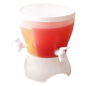 Dispensador de Agua Fría Manual de Plástico con Organizador Giratorio para Refrigerador, Tipo Presión, de Gran Venta - Product Image 1